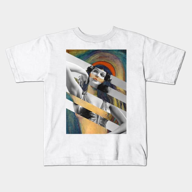 Edvard Munch Madonna and Rita H. Kids T-Shirt by luigi-tarini